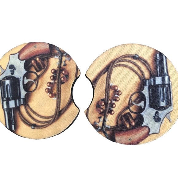 2pcs Car Coasters, Accessories, Decoration - Picture 5 of 5